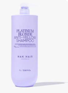Nak: Nak Signature Platinum Blonde Shampoo 1L