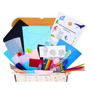 Art & Craft Kits: Amazing Sea Animals Craft Kit
