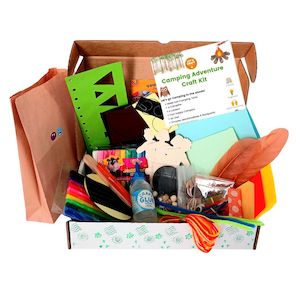 Kids Craft Kit: Camping Adventure Craft Kit