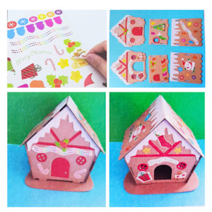 Craft Kit: Make Your Own Gingerbread-House Kit
