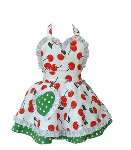 Little Miss Sundaygirl Cherry Bakes Well Children’s Apron