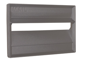 Cast Aluminium Letterbox Brick Insert Front - Powder Coated - 230 Letterboxes, M&hellip;