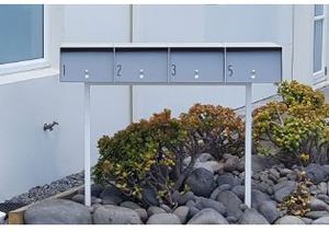 Products: H Frame for Multiple Contemporary Boxes Letterboxes, Mailboxes, Multiunit Letterboxes NZ
