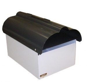 Products: Scallop Top (No Scroll)- Metal Letterbox Letterboxes, Mailboxes, Multiunit Letterboxes NZ