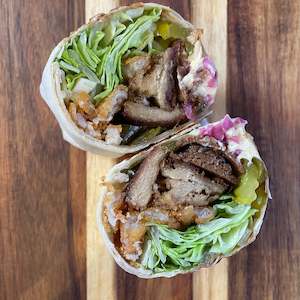 Savoury Cafe Food: Maple Not Chook Burrito