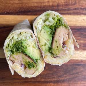 Savoury Cafe Food: Chimichurri Not Chook Burrito