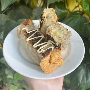 Savoury Cafe Food: Dill Pickle Cheese Rolls