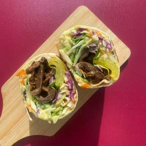 Savoury Cafe Food: Bulgogi Not Beef Burrito