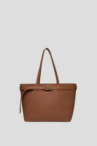 Bags: Saben Tabby Shoulder Bag - Tan + Bronze