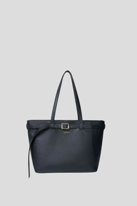 Bags: Saben Tabby Shoulder Bag - Black + Bronze