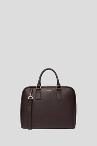 Saben Parker Briefcase - Cacao