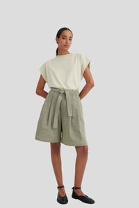 Bottoms: Kowtow Venture Shorts - Laurel