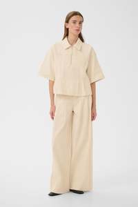 Bottoms: Karen by Simonsen Eleanor Pants - Egret
