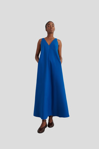 Dresses: Kowtow Eventide Dress -Blue Orchid