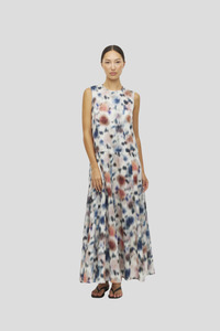 Juliette Hogan Symi Dress (Rosette Haze Cotton)  Morning Light