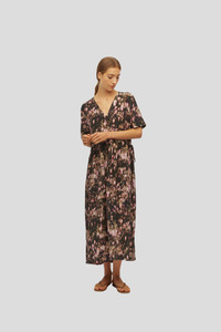 Juliette Hogan Vima Tunic (Blush Petal Silk CDC) Soft Camelia
