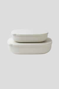 Kitchen Dining: Styleware Nesting Trays 2 Piece Set - Dune