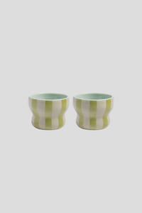 Kitchen Dining: &Klevering Circus Coffee Cup S/2 - Green