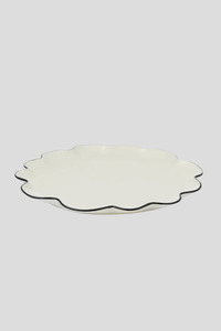 Kitchen Dining: Winslow Ceramic Serving Plate - 35x2cm