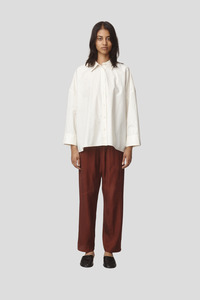 Sale: Marle Edie Shirt - Ivory/Black Stripe