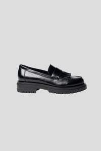 La Tribe Tassel Loafer - Black
