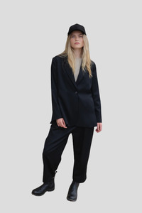 Sophie: Sophie Pleated Pant - Black