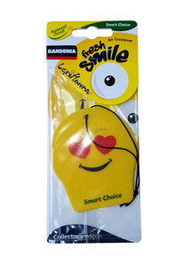 Products: Gardenia – Smiley Card Air Freshener – Lexiflowra
