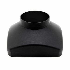 Air Outlet Hoods: Air Outlet Hood Ø 75mm - 5kW Plastic Case