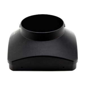 Air Outlet Hoods: Air Outlet Hood Ø 90mm - 5kW Plastic Case
