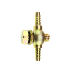 Hose Barb 90 Deg. 8mm Male Thread / Ø 2x 6mm