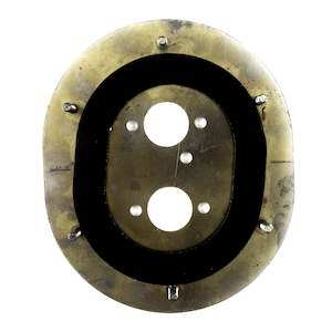 Bottom Plate with Gasket - Rounded