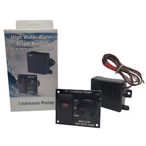 JOHNSON Bilge Alert High Water Alarm with Ultima Switch (12V or 24V)