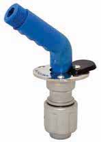 JOHNSON Deck Wash - Quick Blue Angle Connect Fitting Only