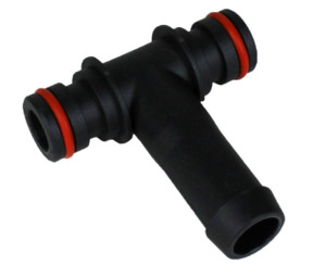Water Pressure Systems Wash Down Pumps: JOHNSON KlickTite Port Connectors T Connection, 3/4" Barb