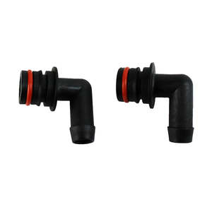 JOHNSON KlickTite Port Connectors 90Deg 8, 1/2" Hose