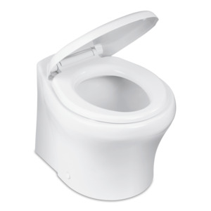 Dometic Sealand Toilets: DOMETIC 8600 Series MasterFlush - Standard Height - White