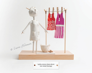 Print: Lydia comes clean about her retail therapy