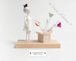Print: Lily unleashes her flights of fancy