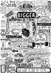 Black And White Prints 1: Nuggets of Wisdom