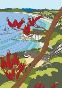 A Kiwi Tiki Tour Series: Tiki Tour - Fantail at Cooks beach