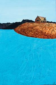 Landscape Prints: Lake Tekapo with the Church of the Good Shepherd