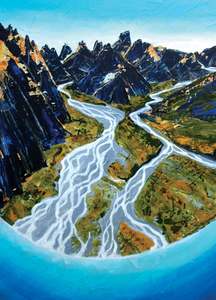 Landscape Prints: The Dart River - Glenorchy