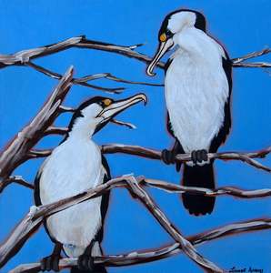 Original Artworks: Original Painting - Varigated Shags