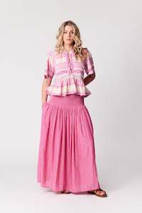 skirt: Aspen Skirt - Magenta