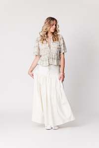 blouse: Soul Blouse - Vanilla Sage