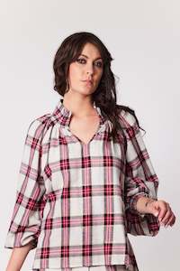 Spring Summer 2024: Dylan Blouse - Plaid