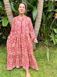 Dresses: Moonlight Dress - Raspberry Sunset (L)