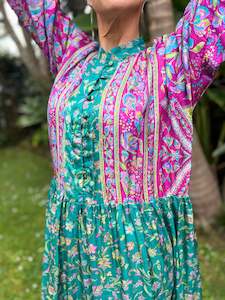 Moonlight Dress - Jade Magenta (M)