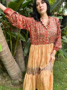 Moonlight Dress Bespoke: Moonlight Dress - Raspberry lemonade (M)