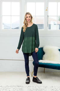 Shirts Blouses: Harvest Long Top/Tee - WAREHOUSE MOVING SALE